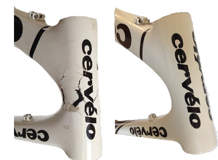 cervelo frame repareren